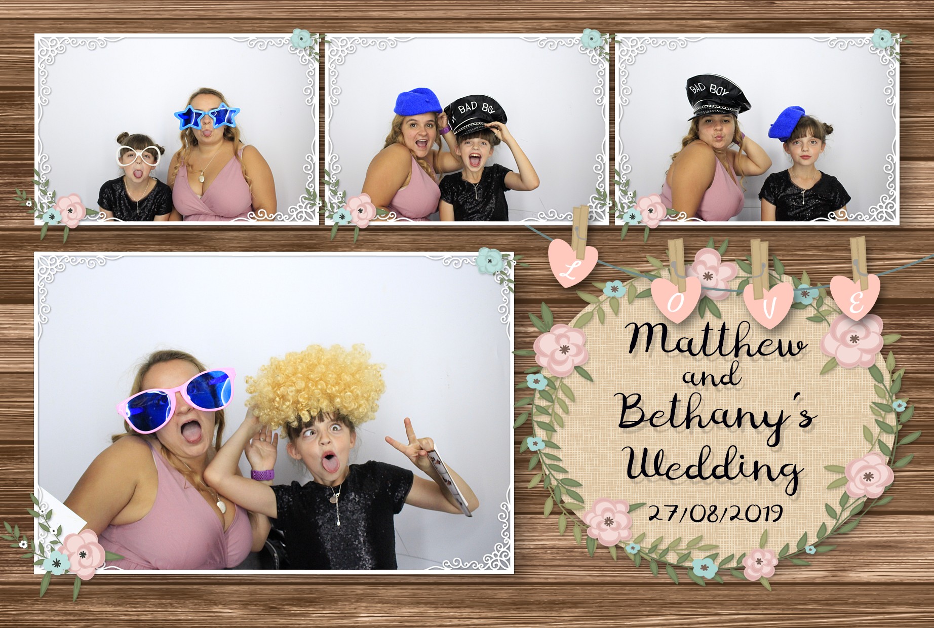 Matthew and Bethany’s Wedding | View more photos from the event at gallery.myphotoboothexperience.co.uk/u/MyPhotoBoothExperienceLtd/Matthew-and-Bethany’s-Wedding